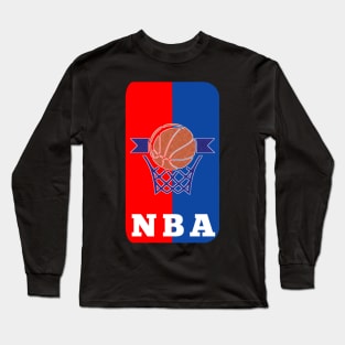 NBA artwork Long Sleeve T-Shirt